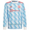 Camiseta de fútbol Manga Larga Manchester United Segunda Equipación 2021/22 - Hombre